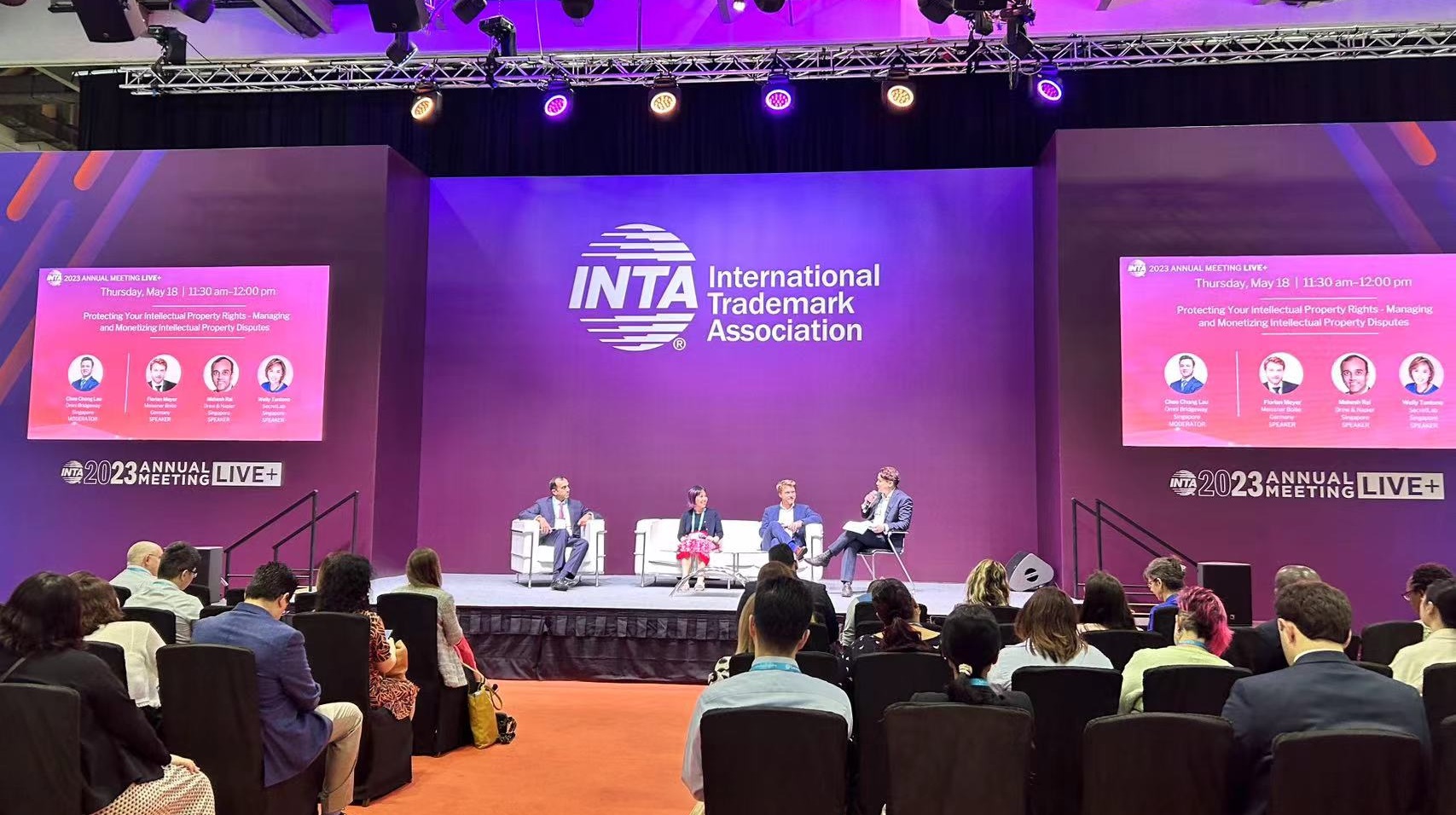 洋骠驹受邀参加国际商标协会(INTA)2023年会！开启新加坡之旅